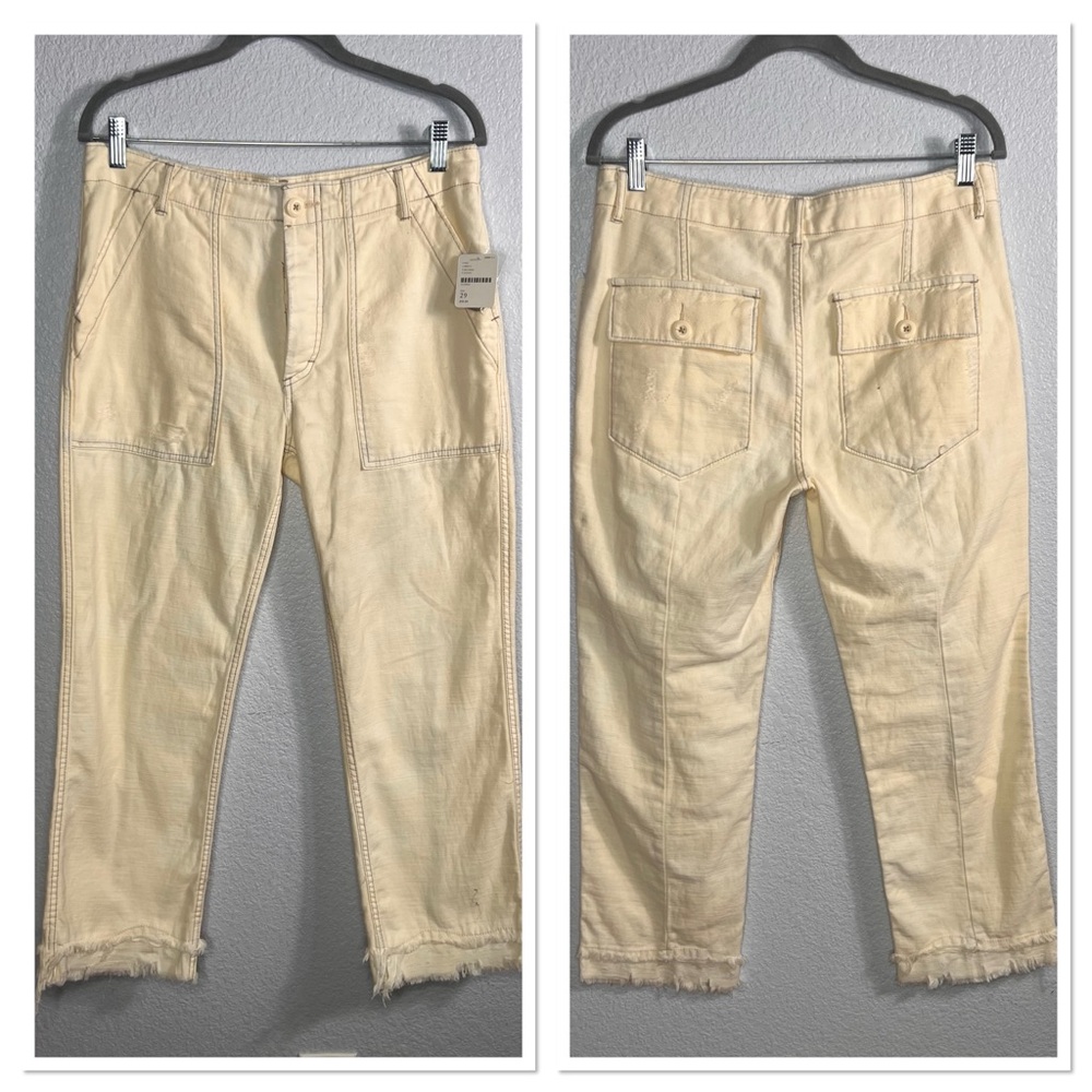 Free People Stormbringer Army / Cargo Pant Sz 29 NWT